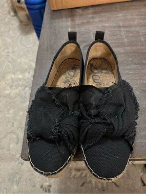 Sam Edelman Espadrille Slip-Ons with Knotted Canvas Detail